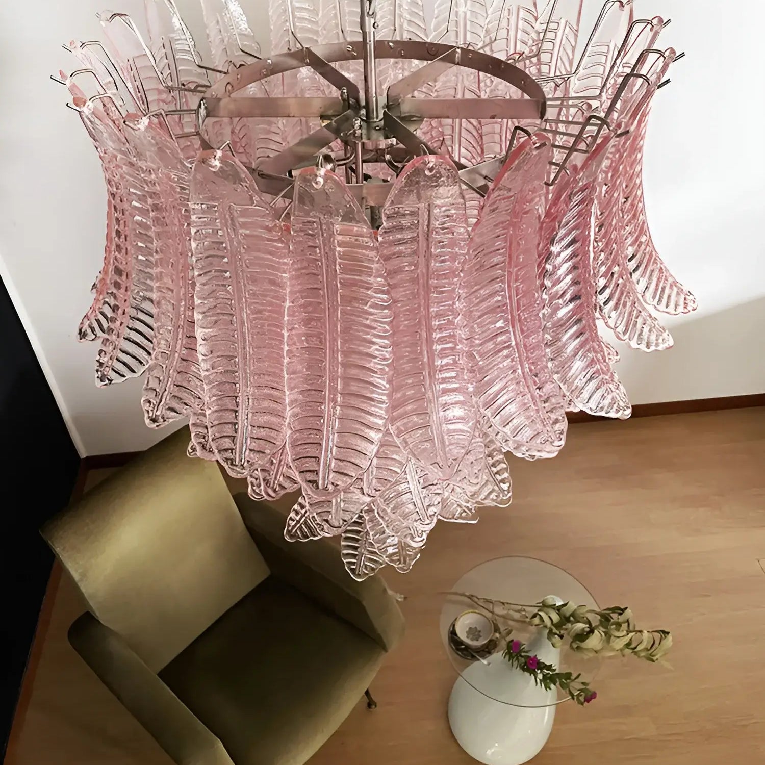 Elegant Rosalind Murano Chandelier - CasaraHouse