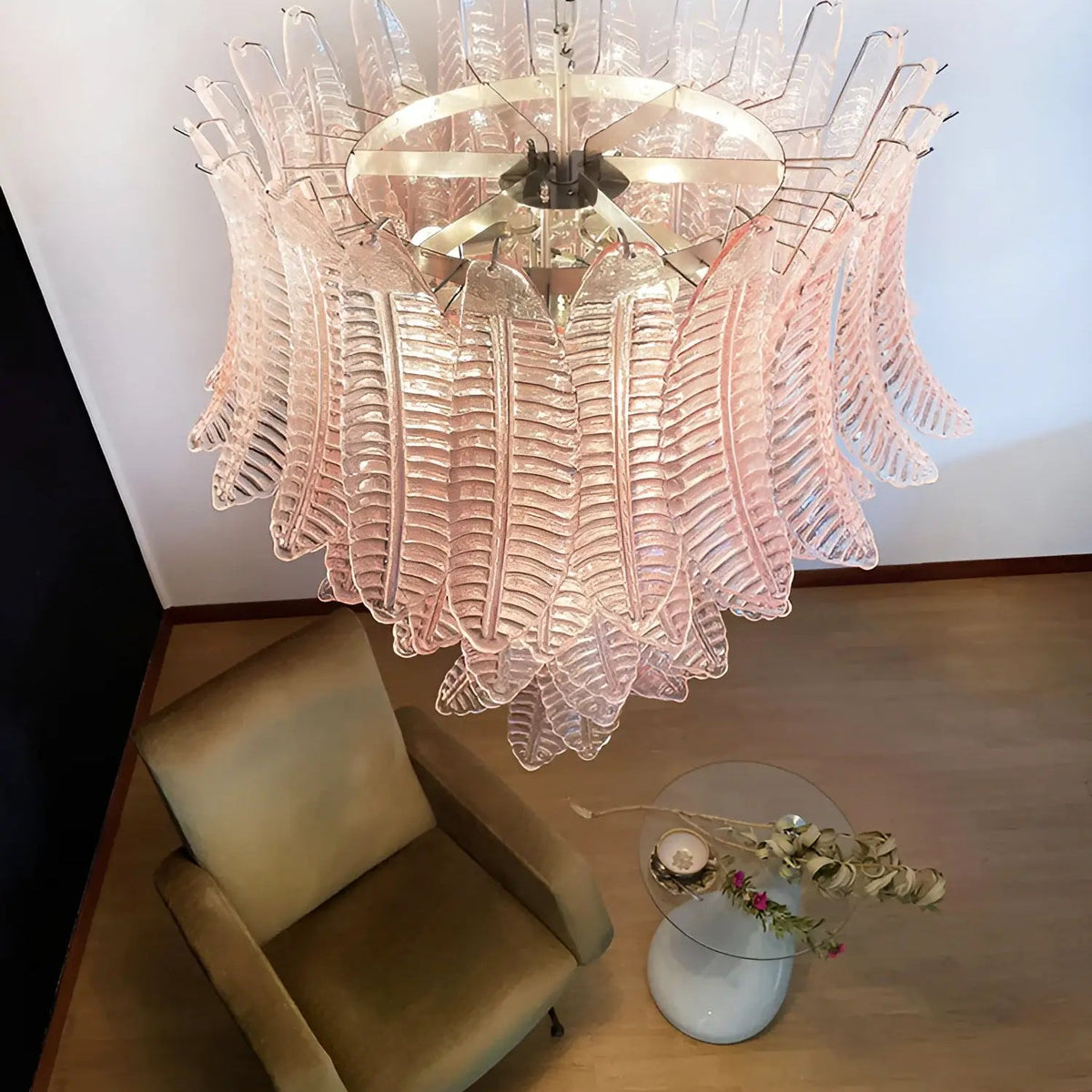 Elegant Rosalind Murano Chandelier - CasaraHouse