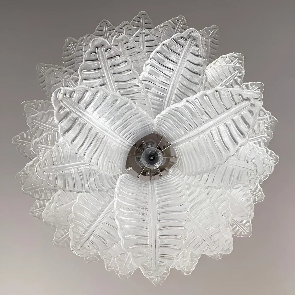 Rosalind Murano Clear Glass Chandelier