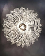 Modern Rosalind Murano Clear Glass Chandelier - CasaraHouse