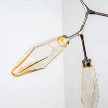 Rock Crystal Modern LED Chandelier
