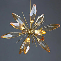 Rock Crystal Pendant Chandelier