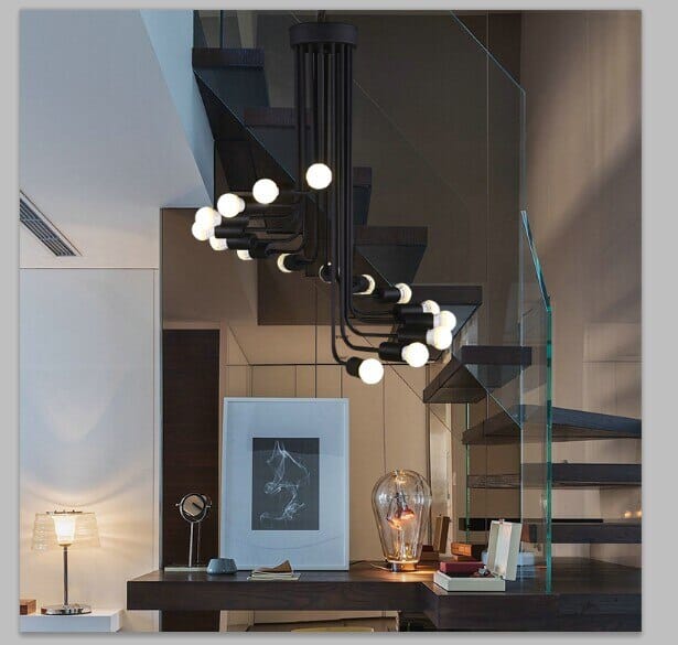 Stella Retro Light Bulb Chandelier