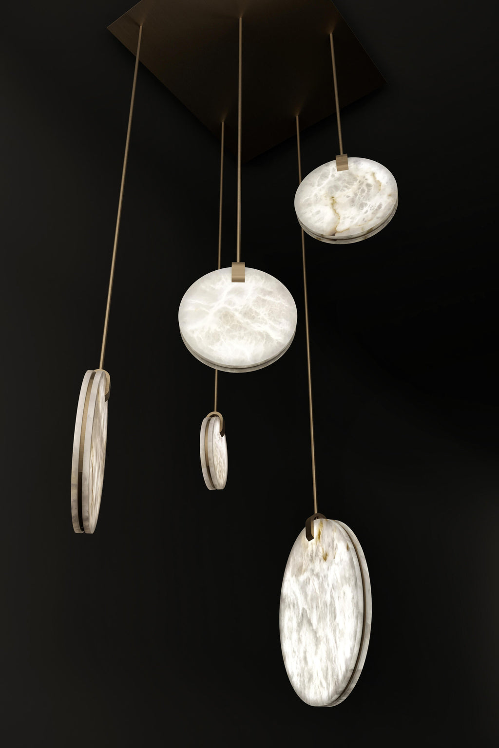Soho Alabaster Chandelier