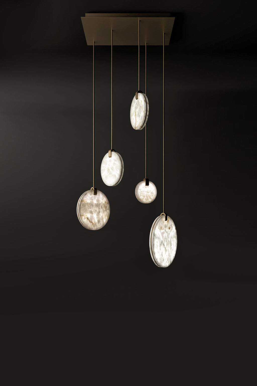 Soho Alabaster Chandelier