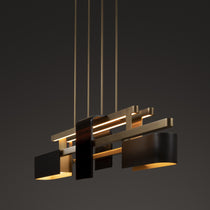 Strata Chandelier 79''W