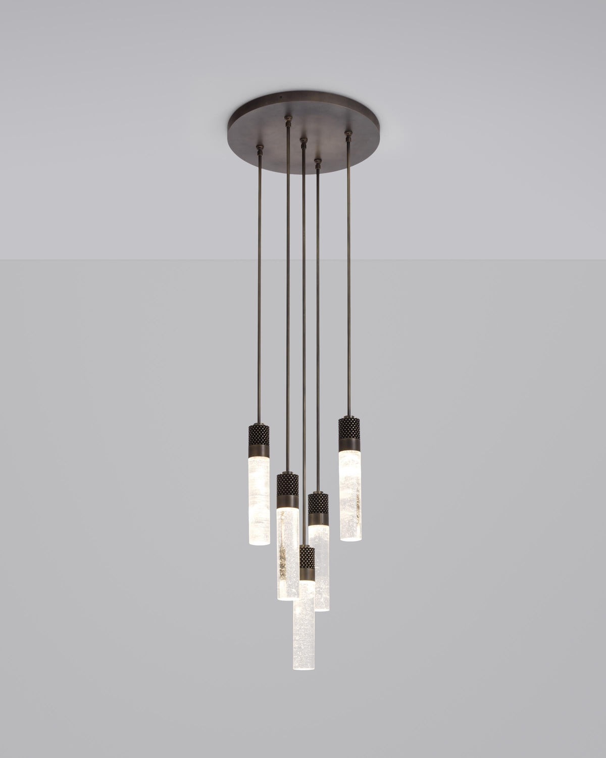 Sea Urchin Crystal Chandelier