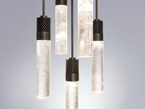 Sea Urchin Crystal Chandelier