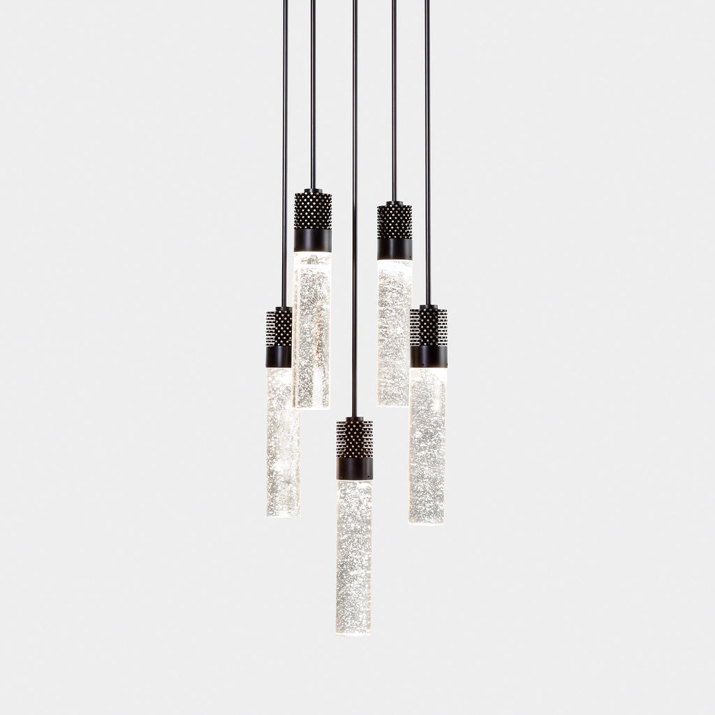 Sea Urchin Crystal Chandelier