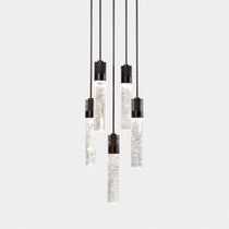Sea Urchin Crystal Chandelier