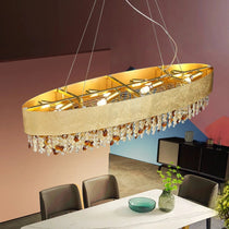 Avani Gold Plated Crystal Dining Room Chandelier