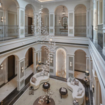 Tidal Art Glass Chandelier