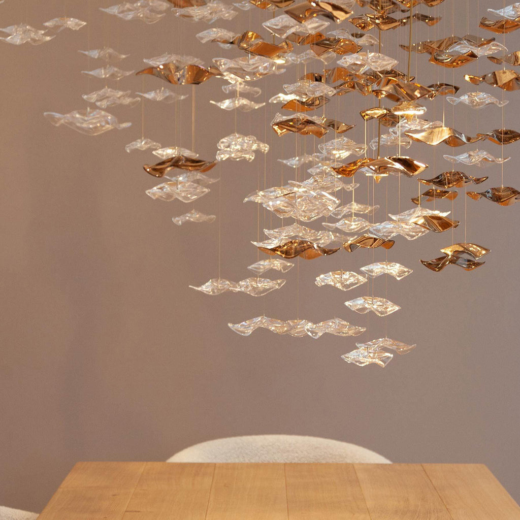 Tidal Art Glass Chandelier