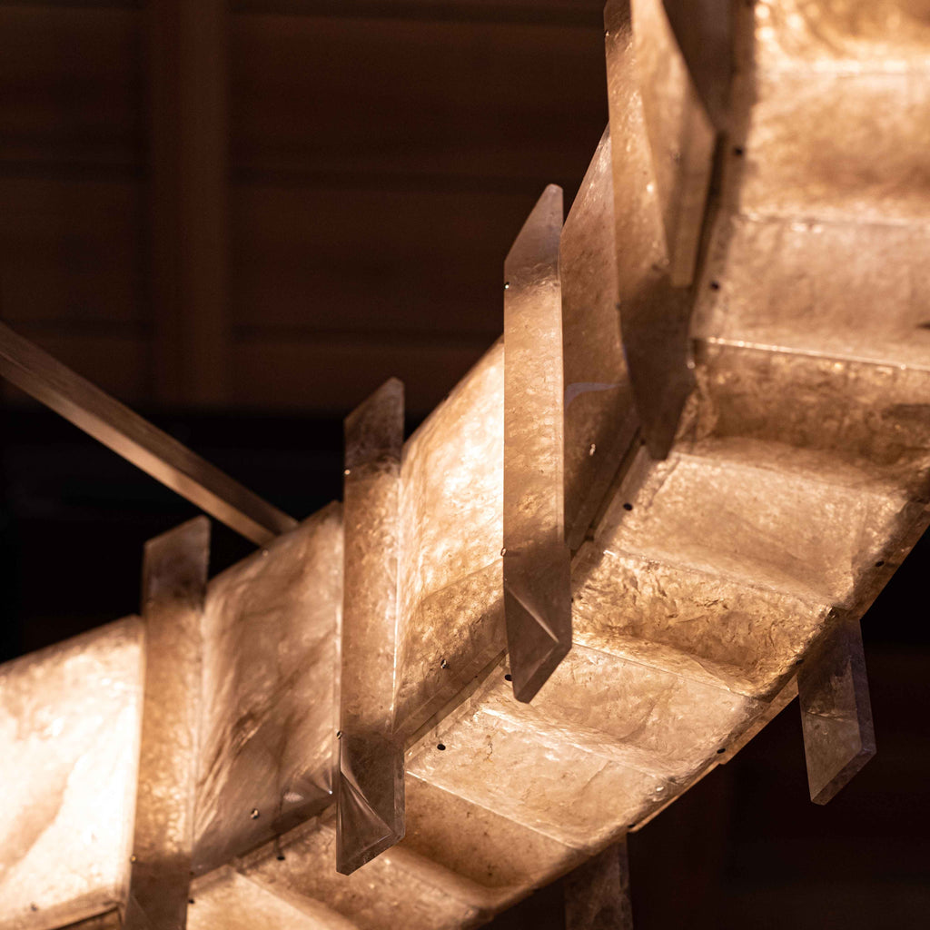 Saturn chandelier