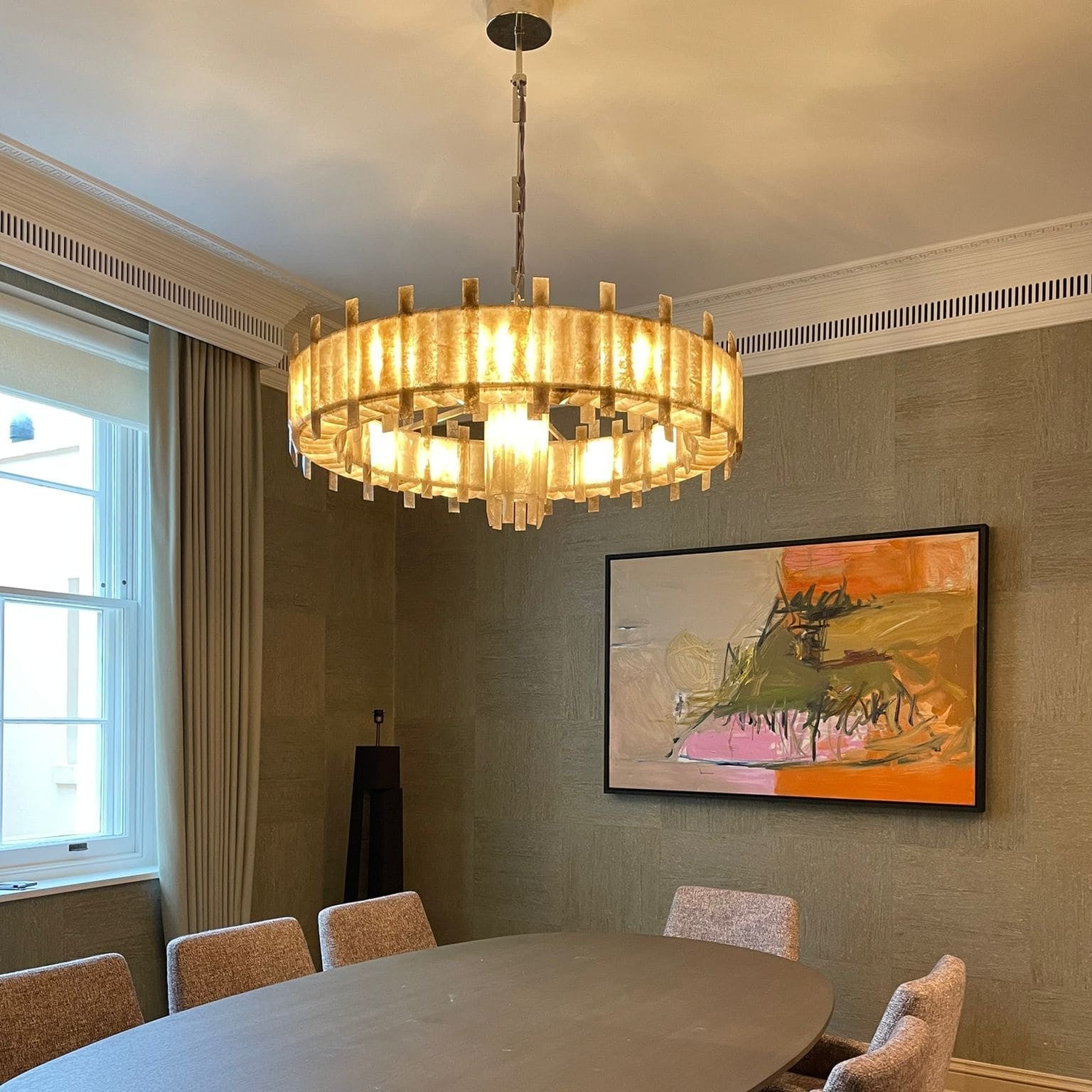 Saturn chandelier Secondary image