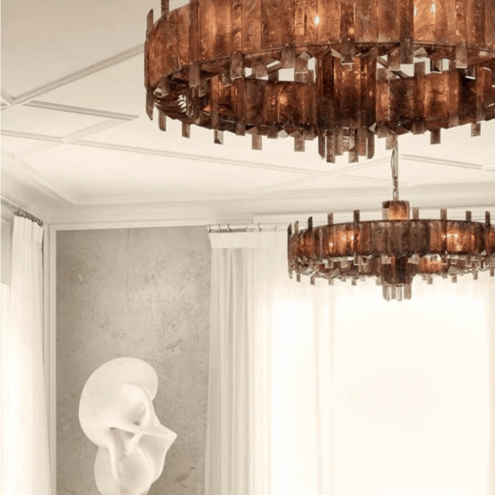 Saturn chandelier