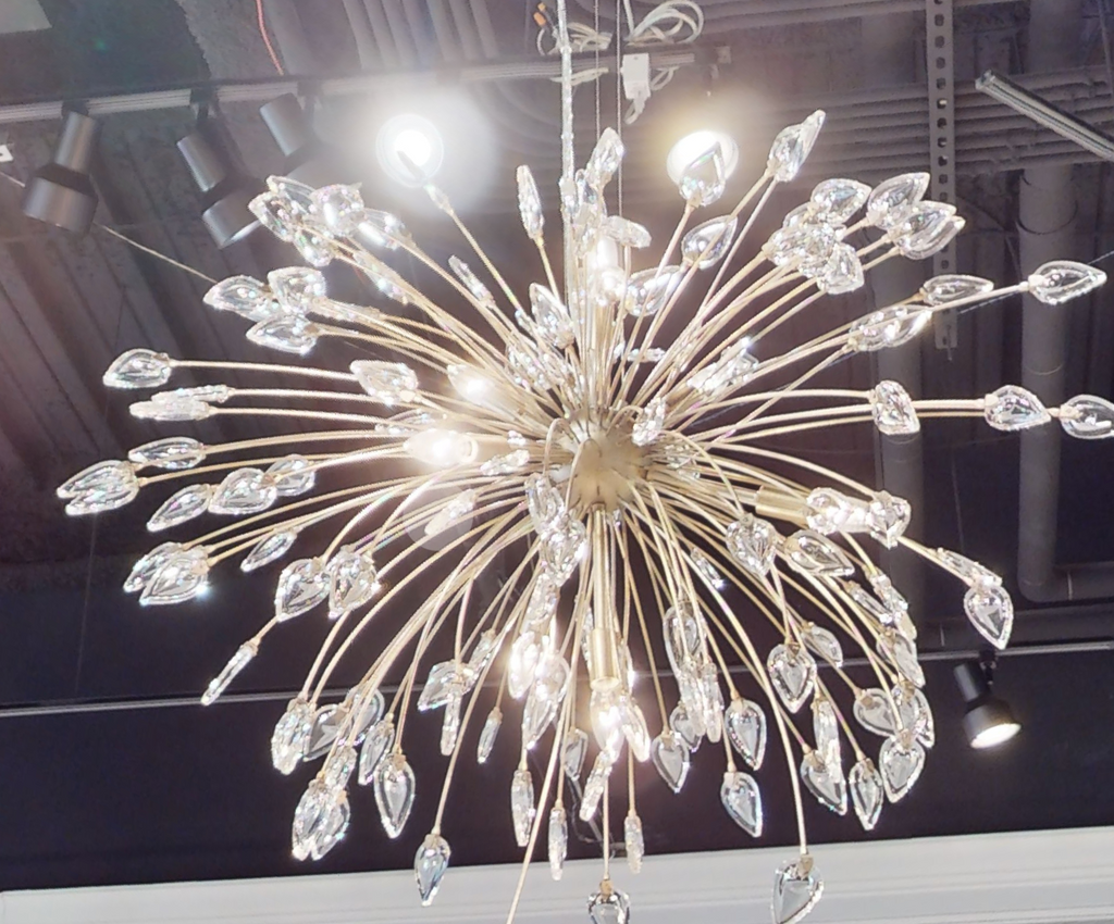 Reveille Crystal Constellation Seven-Light Pendant Chandelier