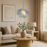 Murano Glass Disc Chandelier