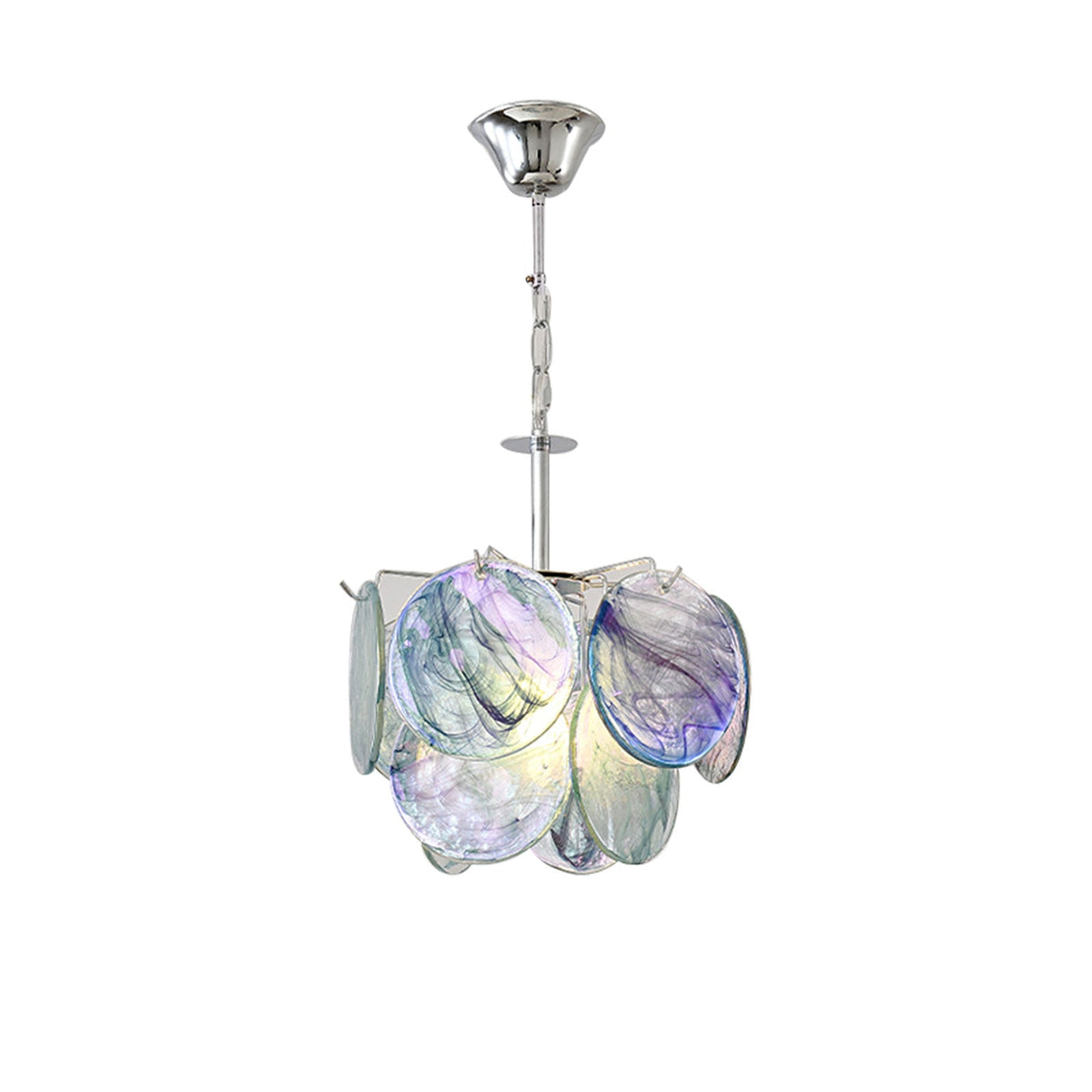 Murano Glass Disc Chandelier Main image