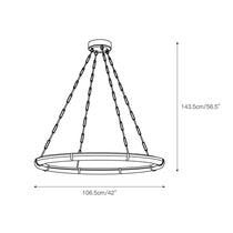 Sennett Alabaster Chandelier