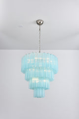 Elegant Serava Cascade Murano Chandelier - CasaraHouse