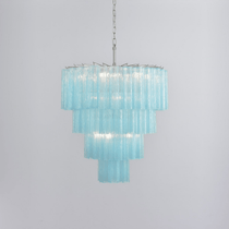 Serava Cascade Murano Glass Chandelier
