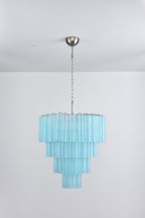 Elegant Serava Cascade Murano Chandelier - CasaraHouse