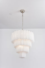 Elegant Serava Cascade Murano Chandelier - CasaraHouse