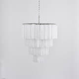 Elegant Serava Cascade Murano Chandelier - CasaraHouse