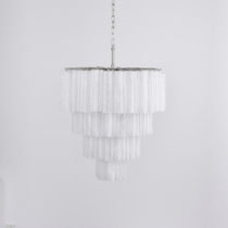 Elegant Serava Cascade Murano Chandelier - CasaraHouse