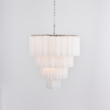 Elegant Serava Cascade Murano Chandelier - CasaraHouse