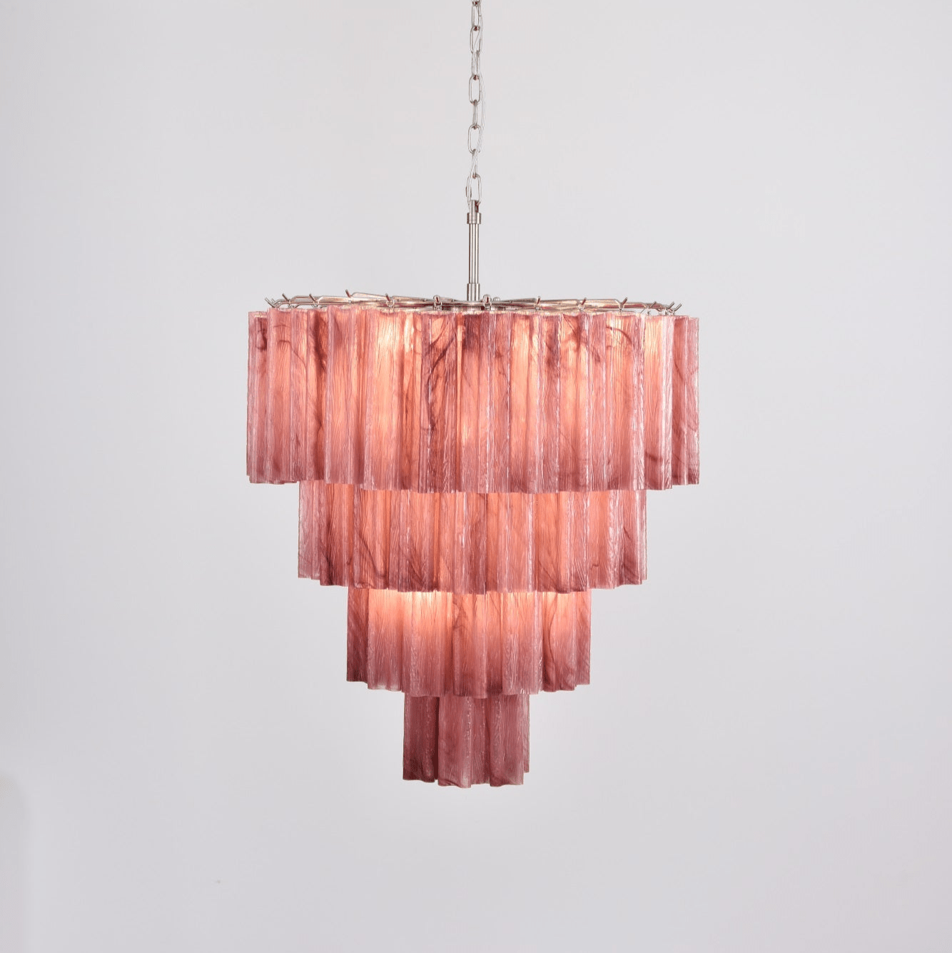Elegant Serava Cascade Murano Chandelier - CasaraHouse