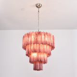 Elegant Serava Cascade Murano Chandelier - CasaraHouse