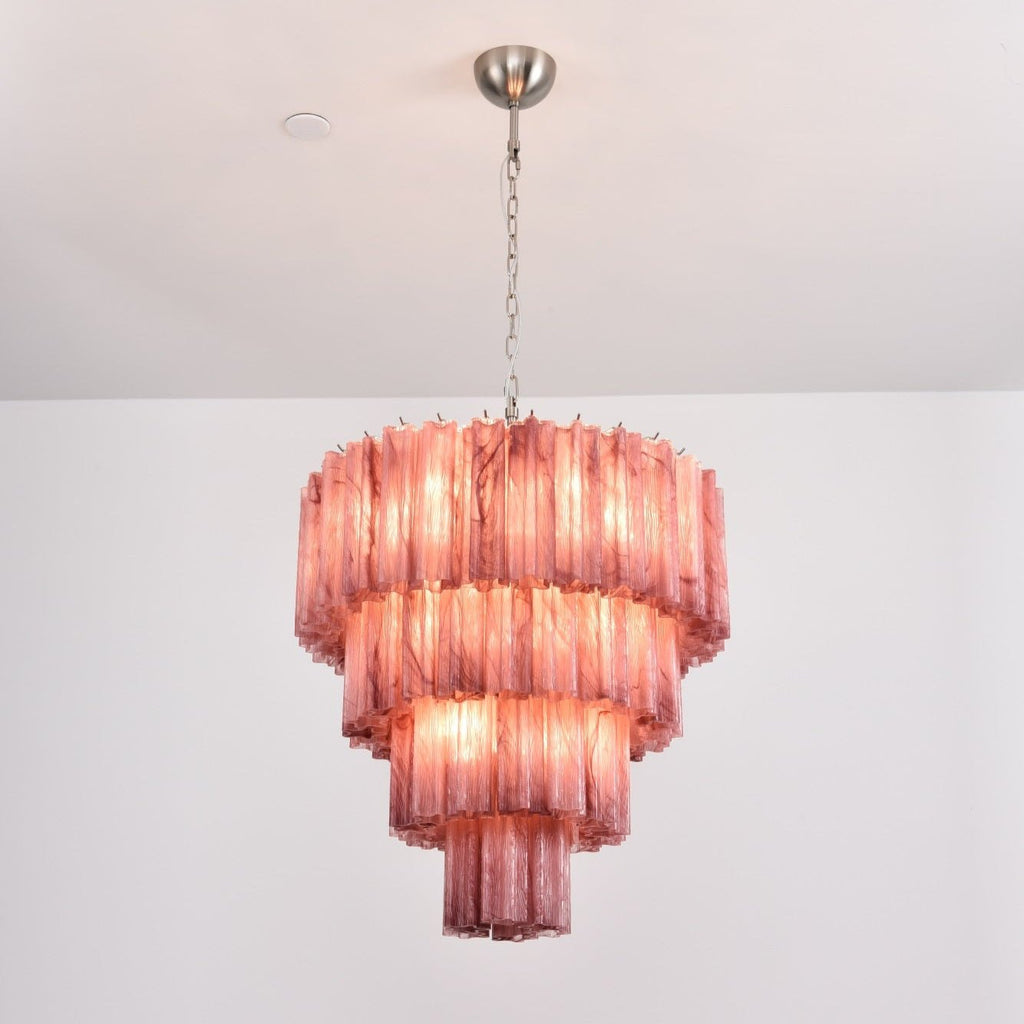 Serava Cascade Murano Glass Chandelier