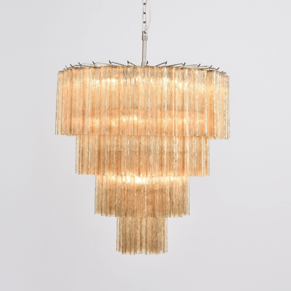 Serava Cascade Murano Glass Chandelier