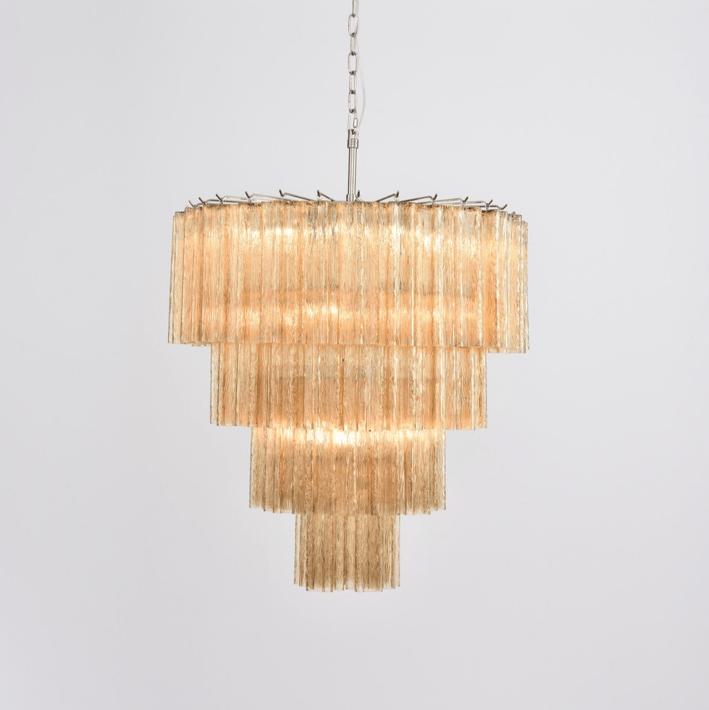 Serava Cascade Murano Glass Chandelier