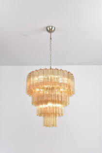 Serava Cascade Murano Glass Chandelier