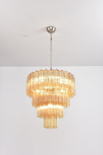 Serava Cascade Murano Glass Chandelier