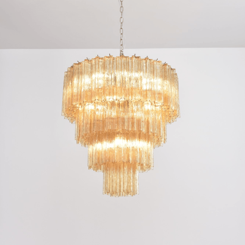 Serava Cascade Murano Glass Chandelier