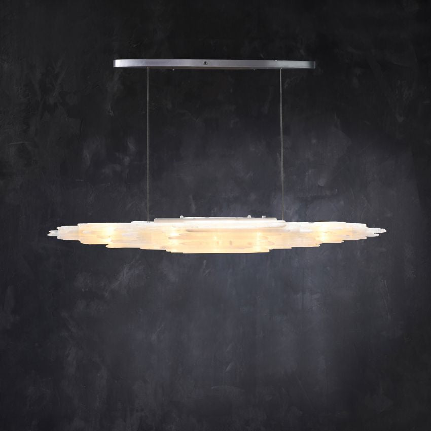 Shahida Selenite Chandelier