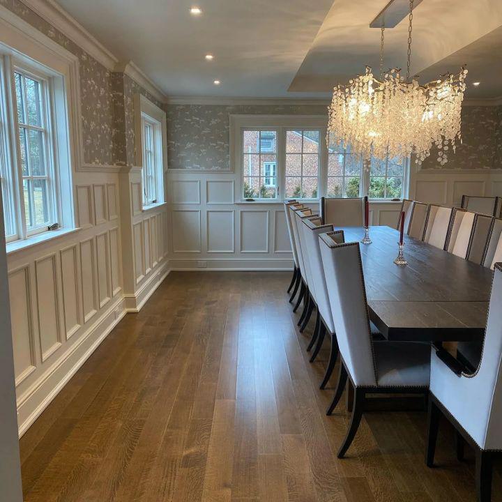 Shiro Branch Clear Crystal Brass Chandelier