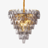 Premium Smoke Gray Empire Chandelier - CasaraHouse
