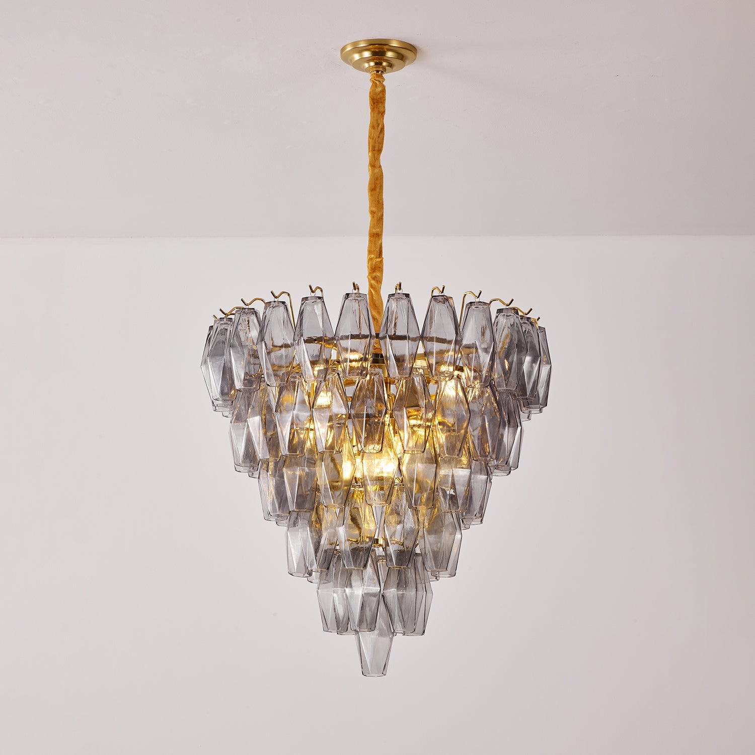 Premium Smoke Gray Empire Chandelier Secondary image