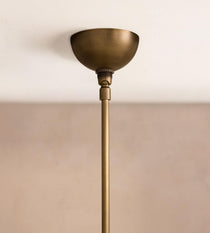 Snowflake Alabaster Orb Chandelier