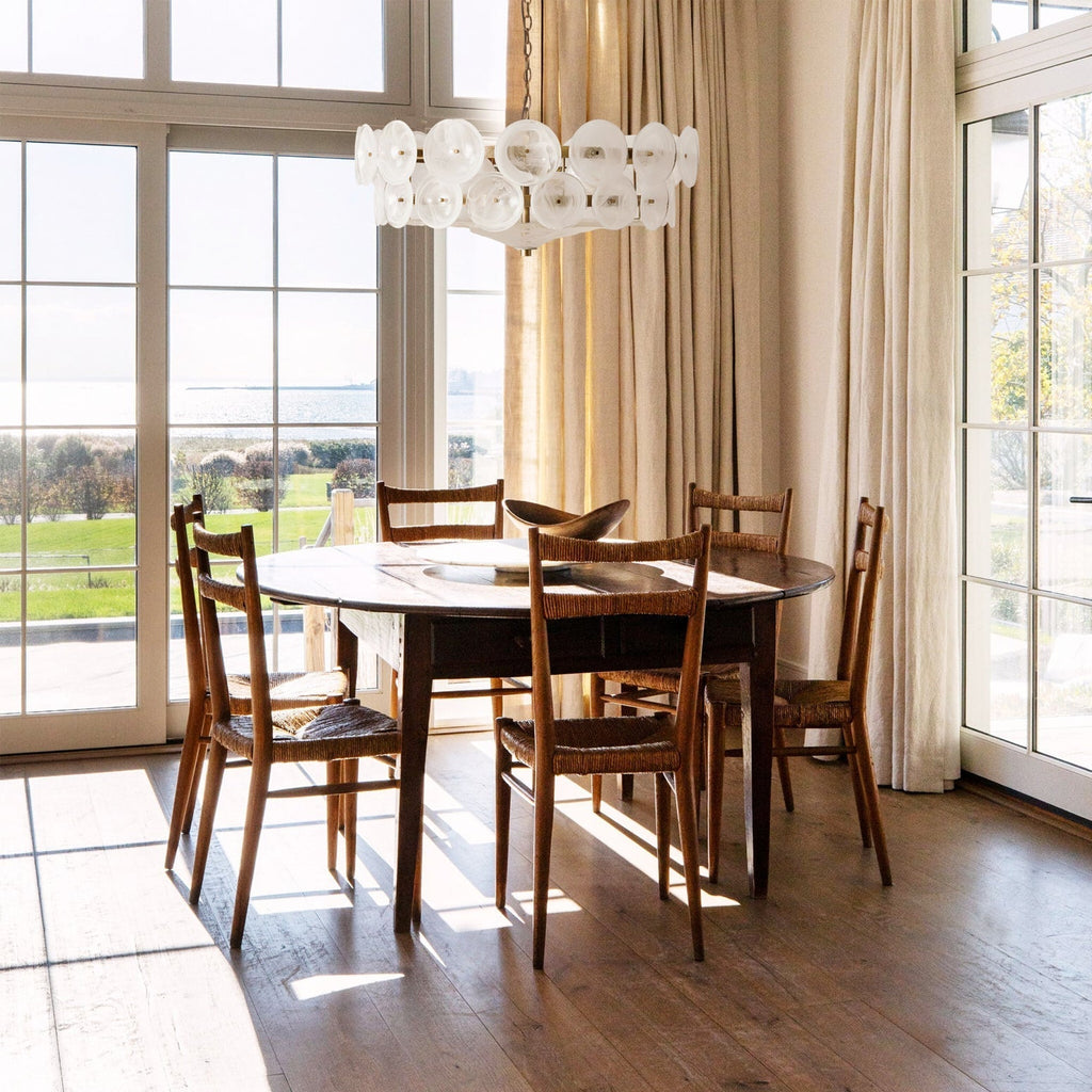 Solaris Disc Murano Glass Chandelier