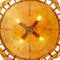 Solaris Disc Murano Glass Chandelier