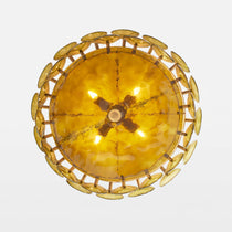 Solaris Disc Murano Glass Chandelier