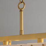 Premium Solstice Bar Alabaster Chandelier