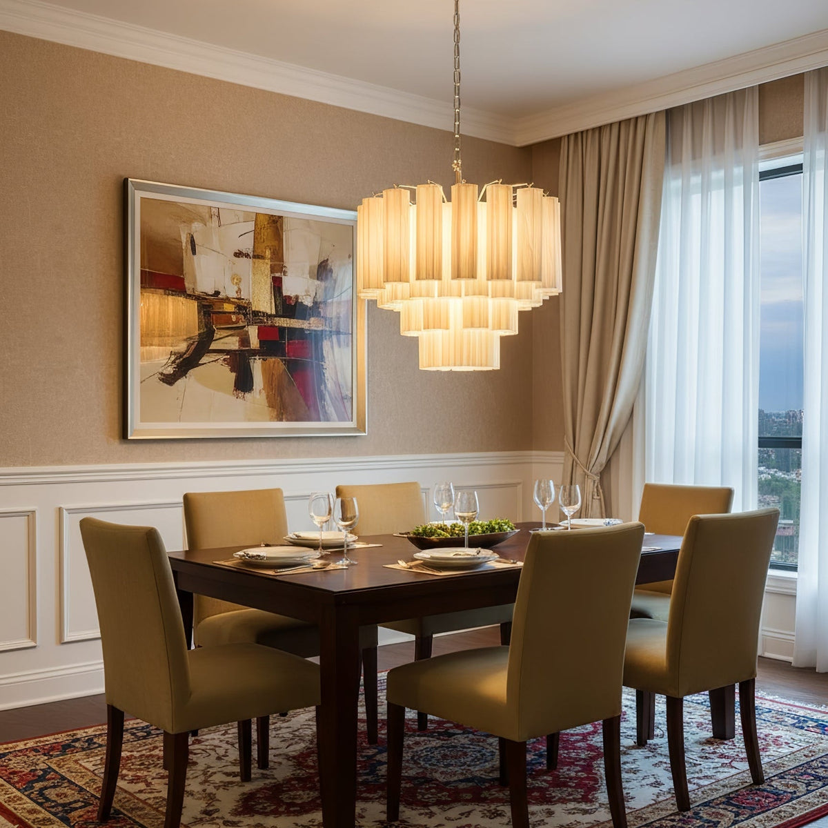 Stratum Ripple Chandelier Main image