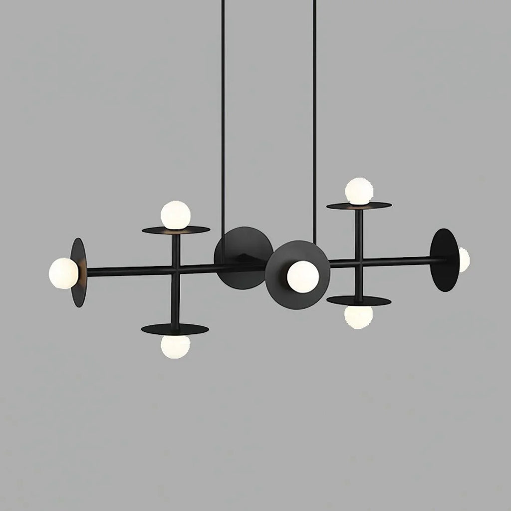 Studio Nodes 8 Light Linear Chandelier